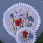 Сет за сервиране полски цветя